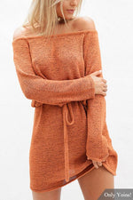 ODM Ladies Long Sleeve Casual Dresses