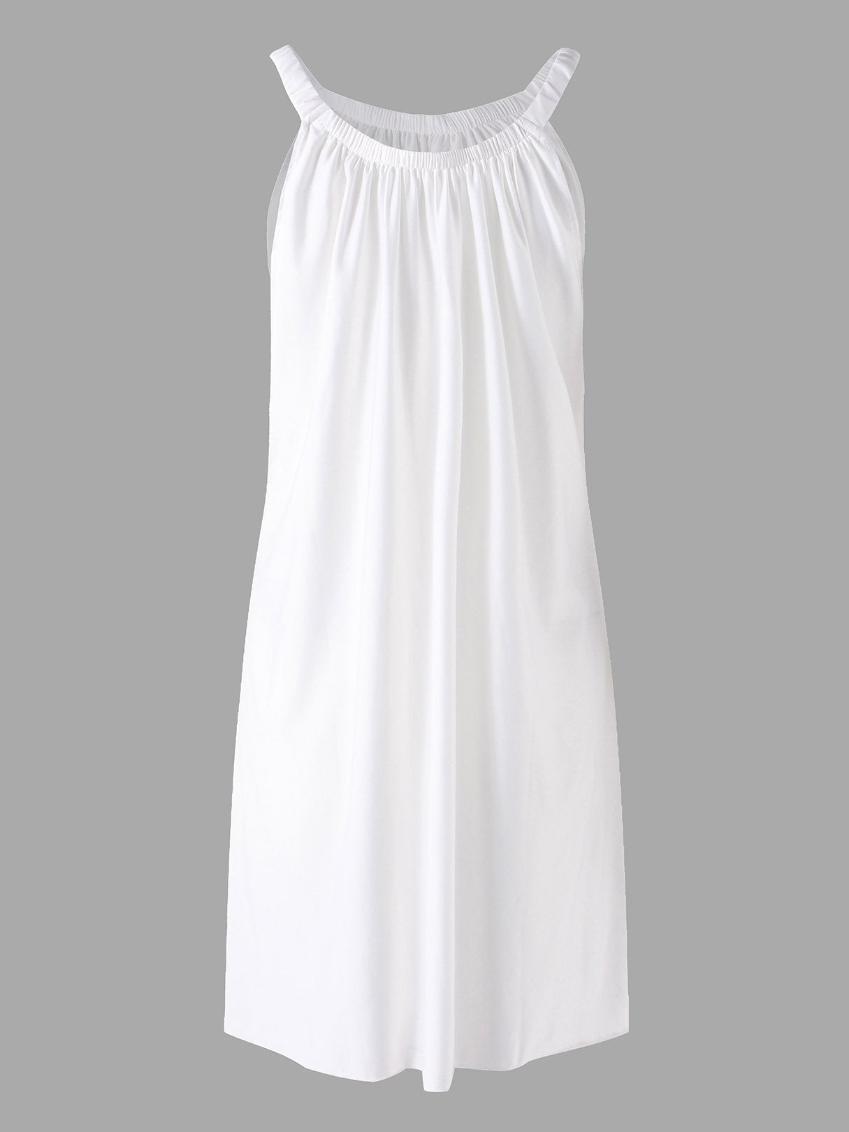 NEW FEELING Womens White Mini Dresses