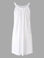 NEW FEELING Womens White Mini Dresses