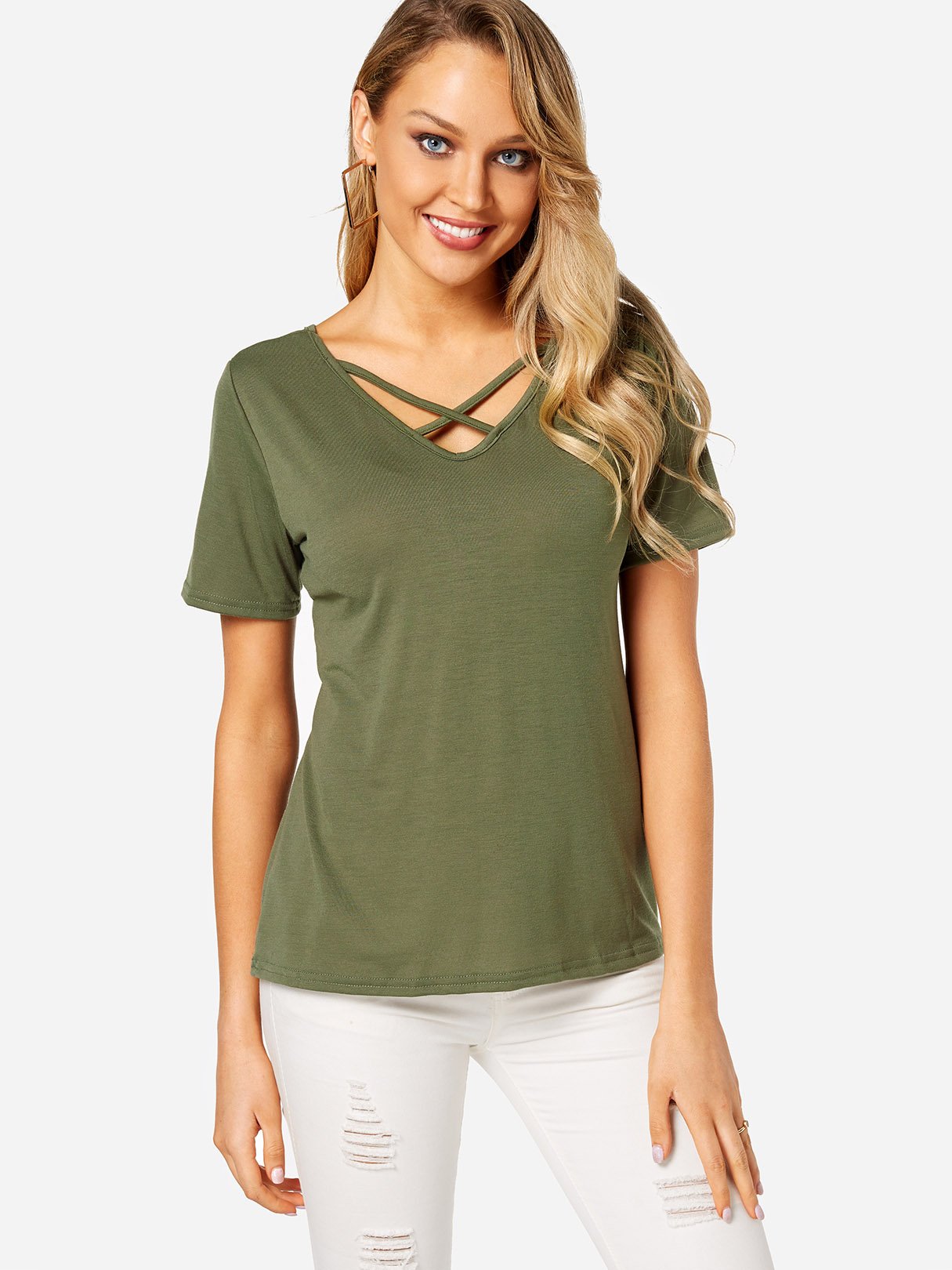 ODM Ladies Short Sleeve T-Shirts