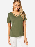 ODM Ladies Short Sleeve T-Shirts