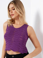 OEM Ladies Purple Camis