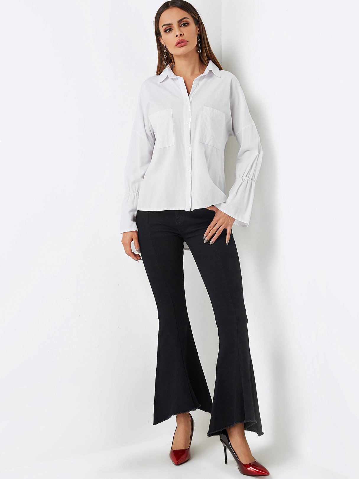 OEM ODM Elegant Tops Blouses
