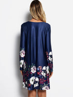 NEW FEELING Womens Navy Mini Dresses