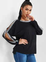 OEM Ladies Black T-Shirts