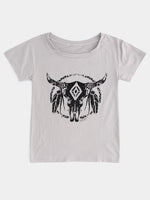 NEW FEELING Womens Grey T-Shirts