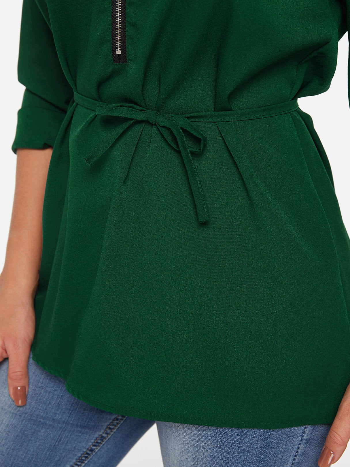 Custom Ladies V-Neck Blouses