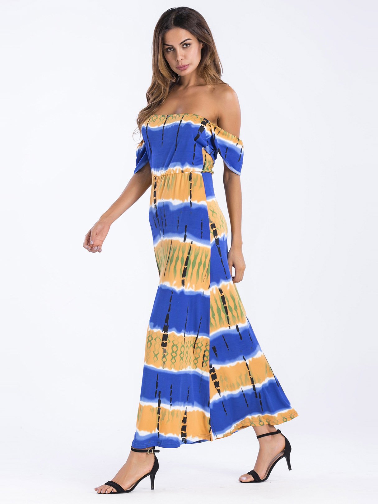 NEW FEELING Womens Blue Maxi Dresses