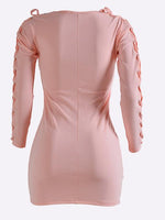 ODM Ladies Long Sleeve Mini Dress