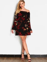 OEM ODM Long Sleeve Short Sequin Dress