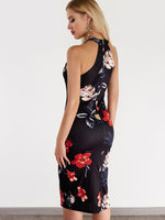 NEW FEELING Womens White Floral Dresses