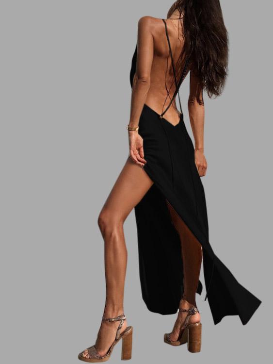ODM Ladies Sleeveless Maxi Dress