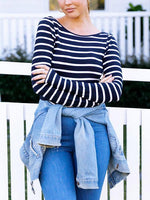 OEM Ladies Navy T-Shirts