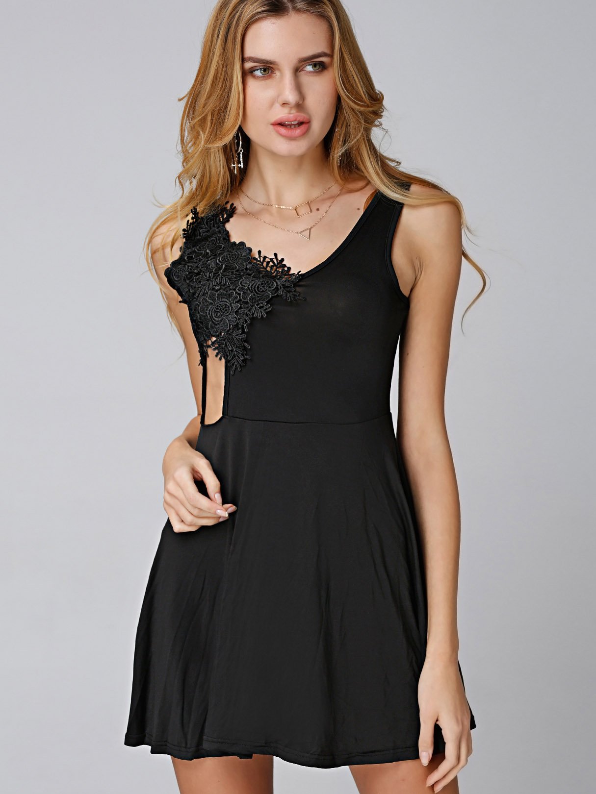 ODM Black Lace Day Dress