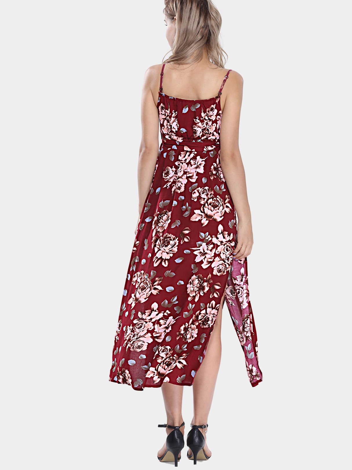 NEW FEELING Womens Floral Maxi Dresses