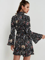 NEW FEELING Womens Black Mini Dresses