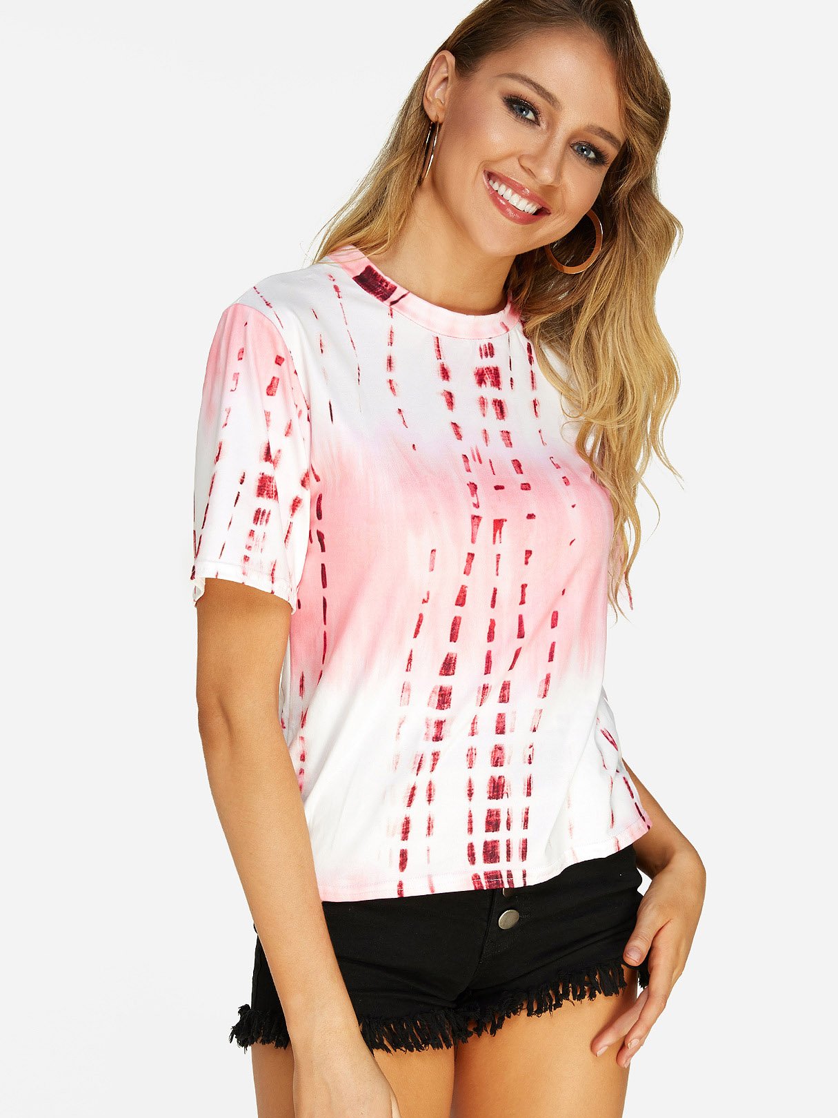 Custom Women's Short Sleeve Turtleneck Tops