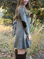 OEM Ladies Grey Casual Dresses