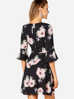 NEW FEELING Womens Black Mini Dresses