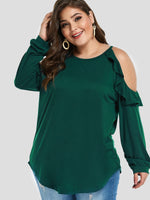 Custom Plus Size Ladies Tops Blouses
