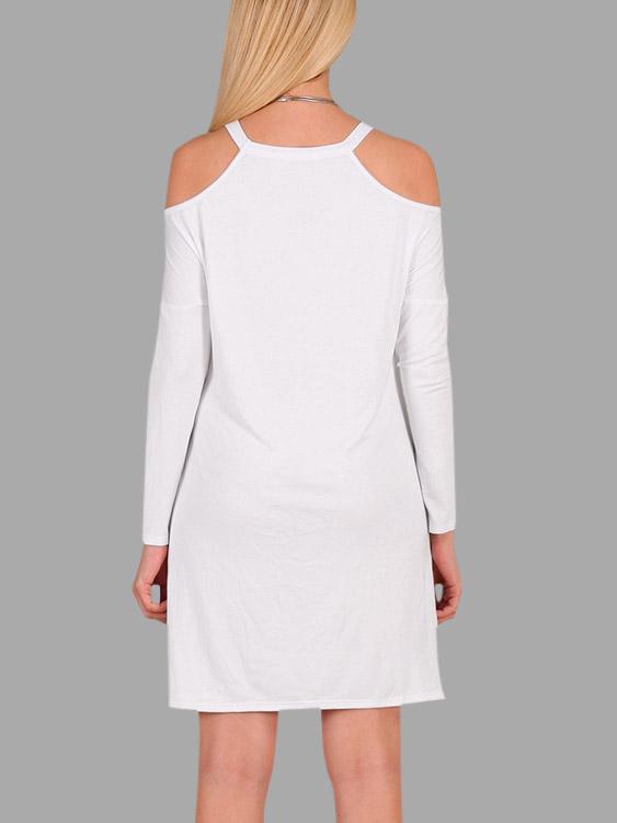 Custom Ladies Grey Casual Dresses