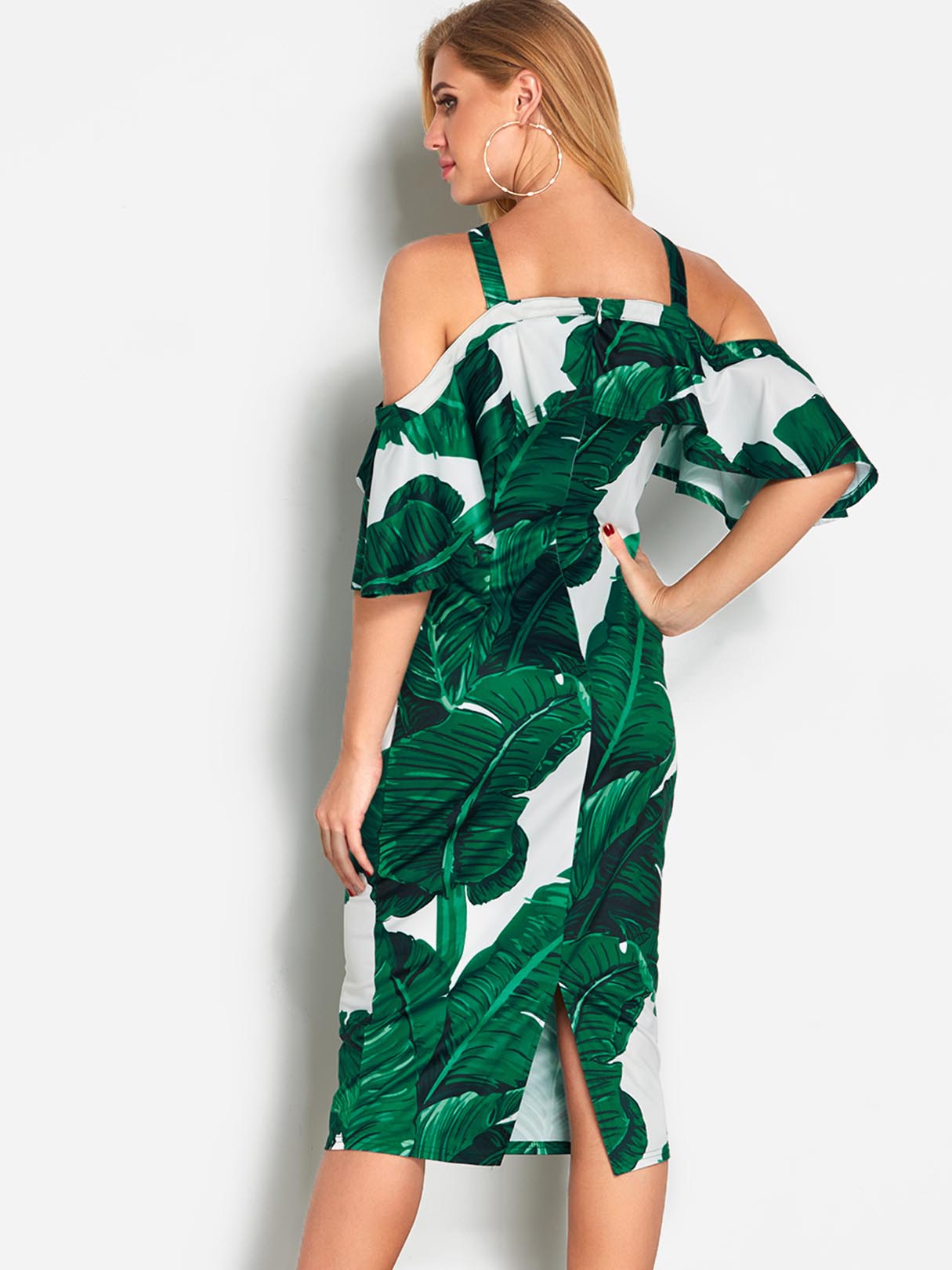 NEW FEELING Womens Green Sexy Dresses