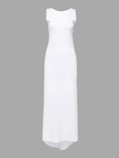 Wholesale White Backless Maxi Dress