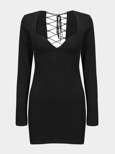 Wholesale Sweetheart Mini Dresses With Cage Back Detail