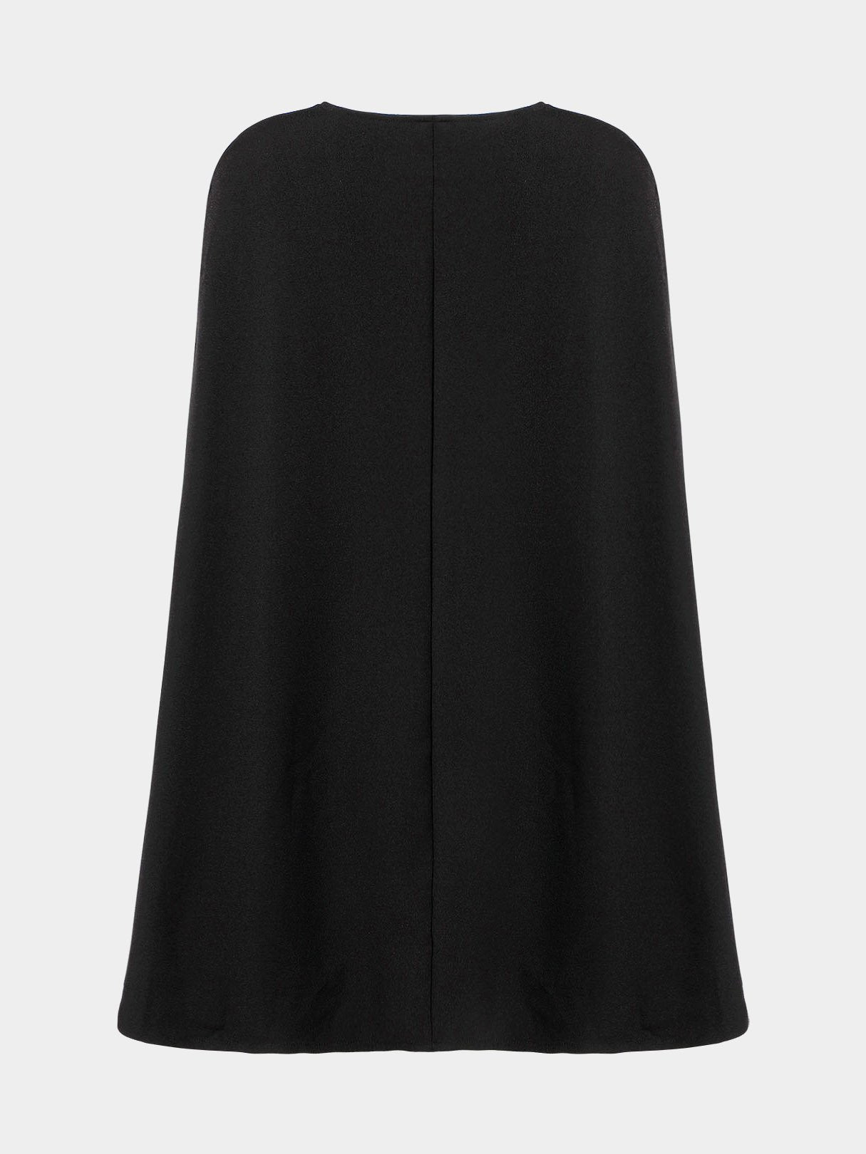 Wholesale Black Cape Mini Dress