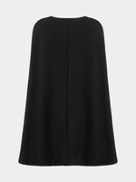 Wholesale Black Cape Mini Dress