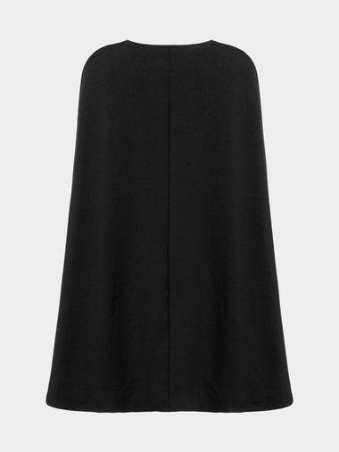 Wholesale Black Cape Mini Dress