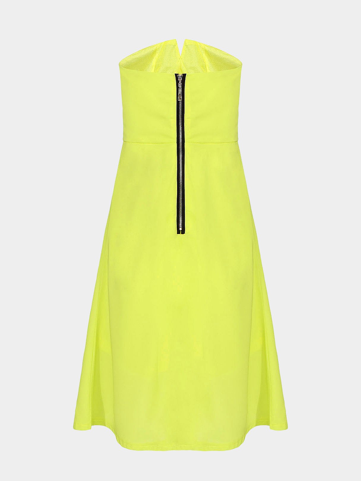 NEW FEELING Womens Yellow Sexy Dresses