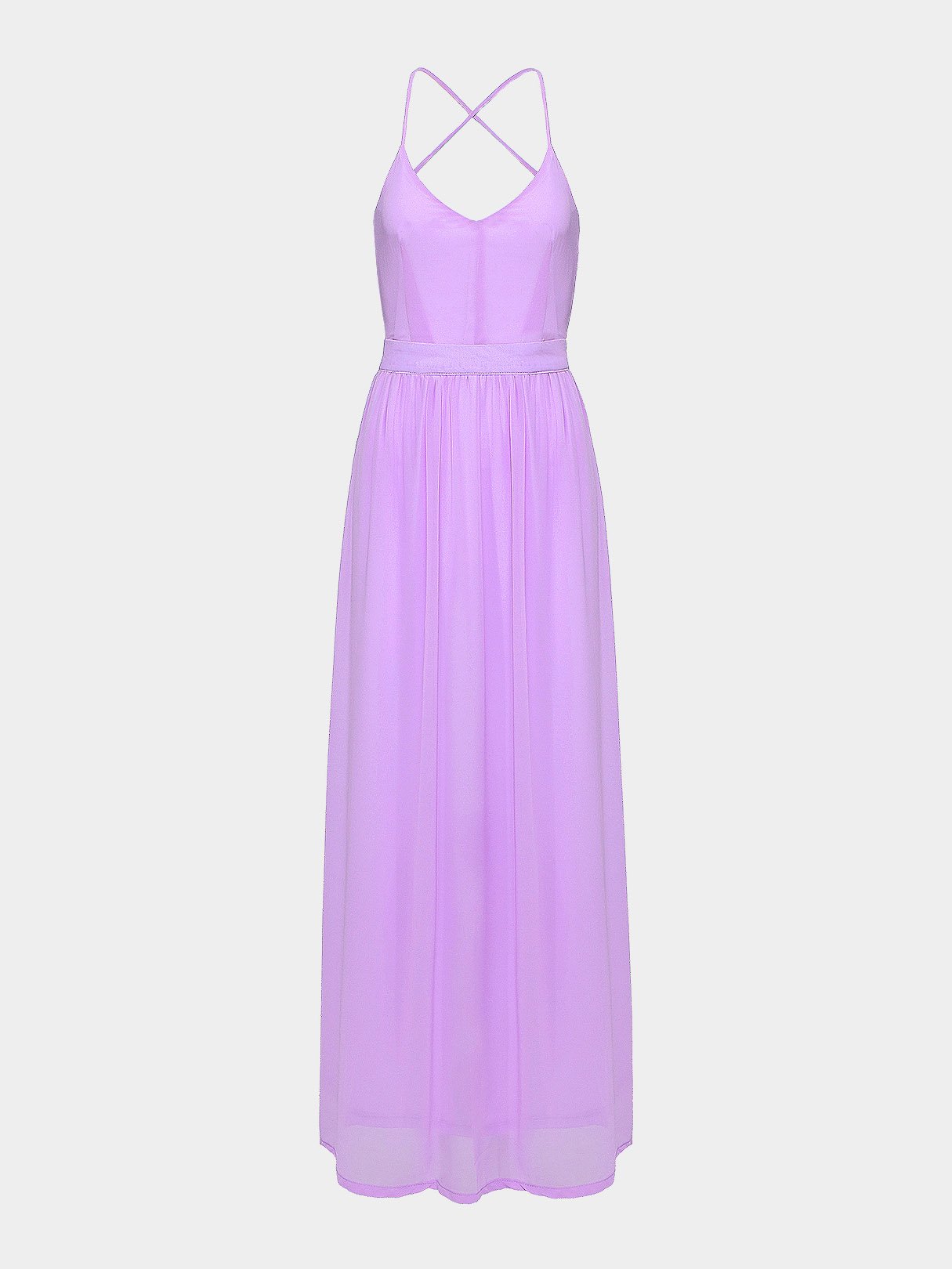 Wholesale Purple Spaghetti Strap Maxi Dress