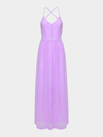 Wholesale Purple Spaghetti Strap Maxi Dress