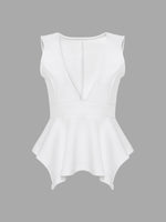 Wholesale Deep V-Neck Vest Top 