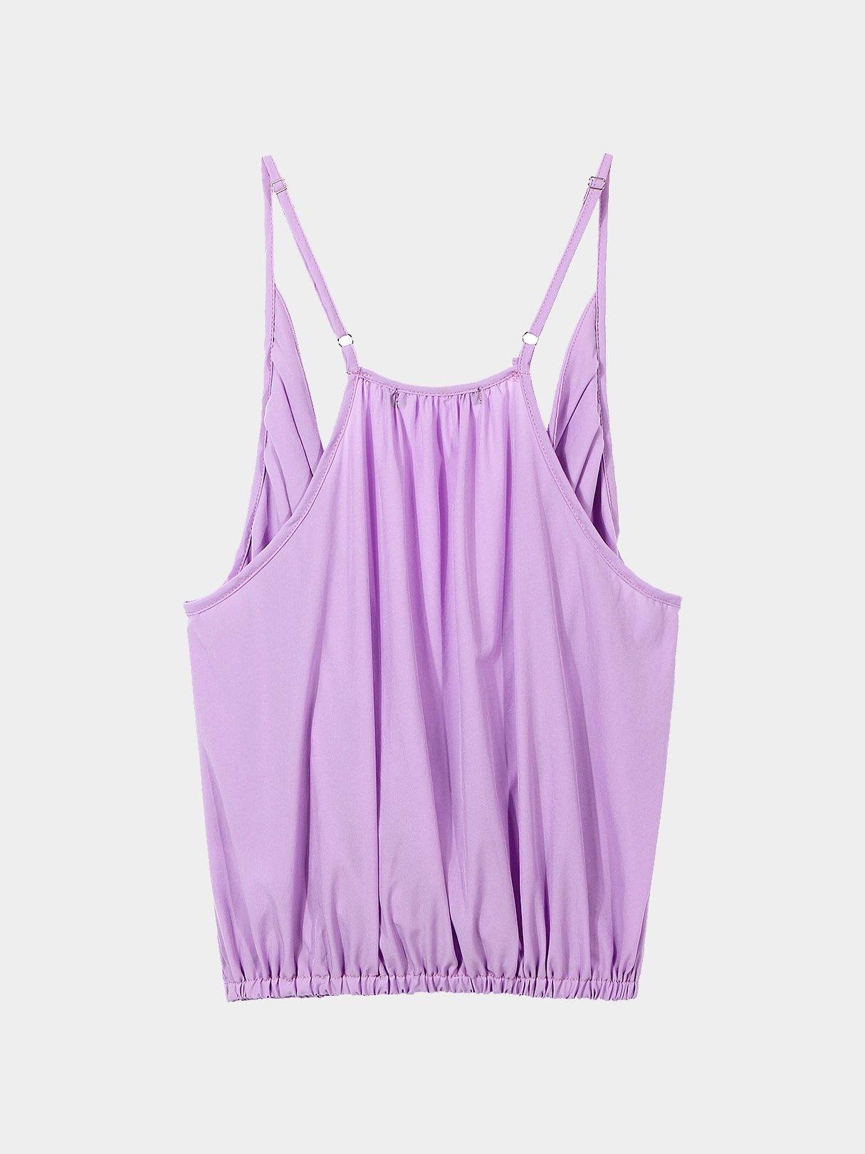 NEW FEELING Womens Purple Camis