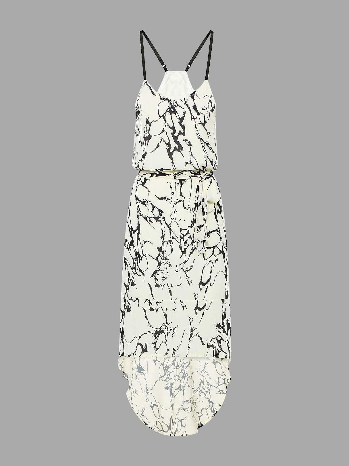 Wholesale Hi-Lo Hem Cami Printed Dresses