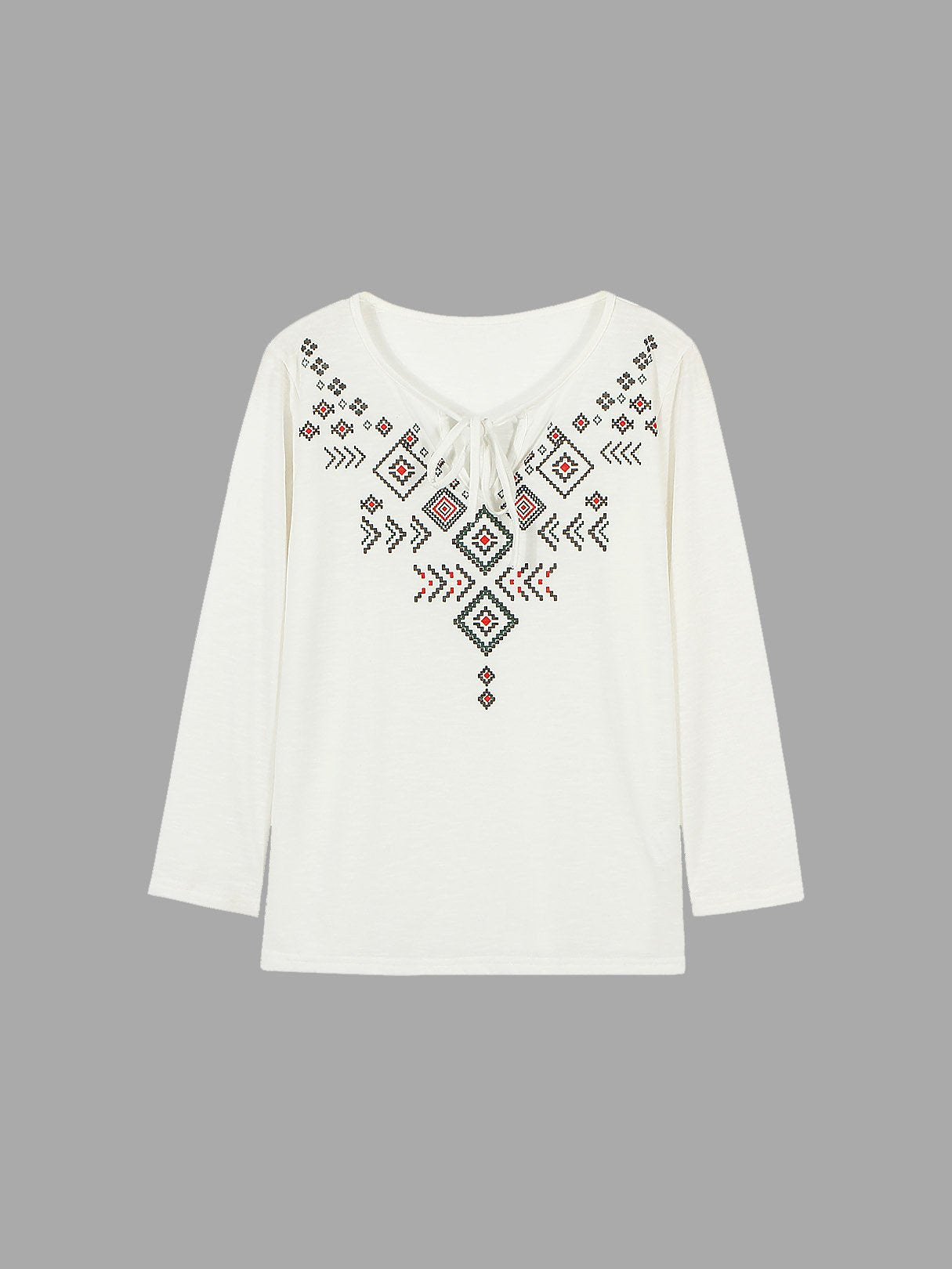 Wholesale Long Sleeve White Top