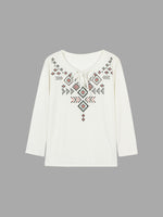Wholesale Long Sleeve White Top