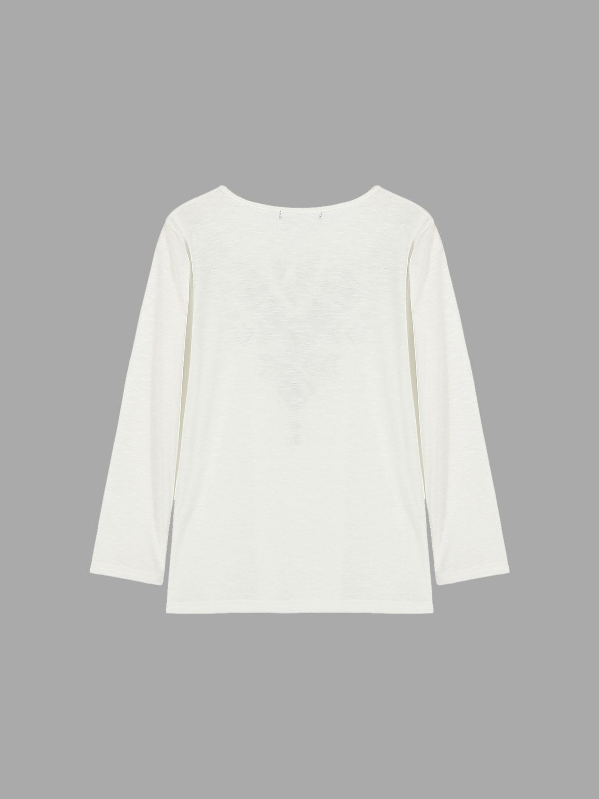 NEW FEELING Womens White T-Shirts