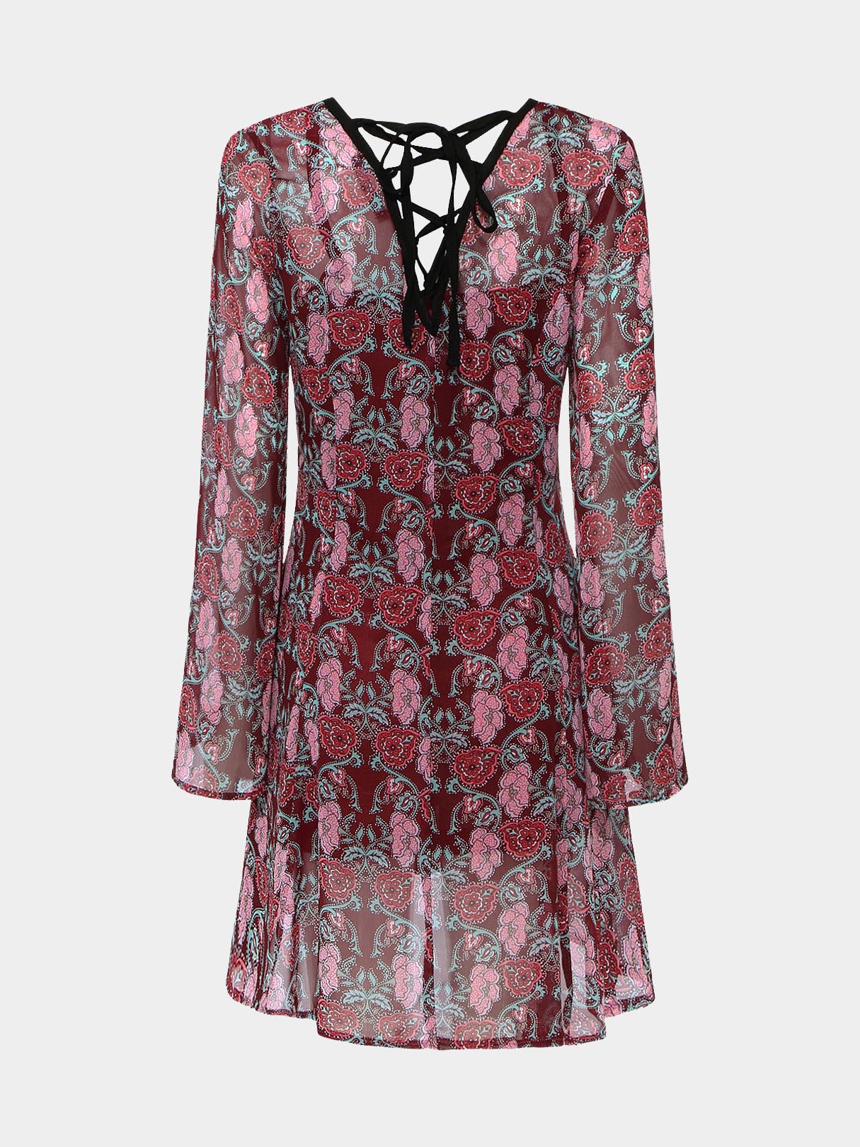 NEW FEELING Womens Floral Mini Dresses