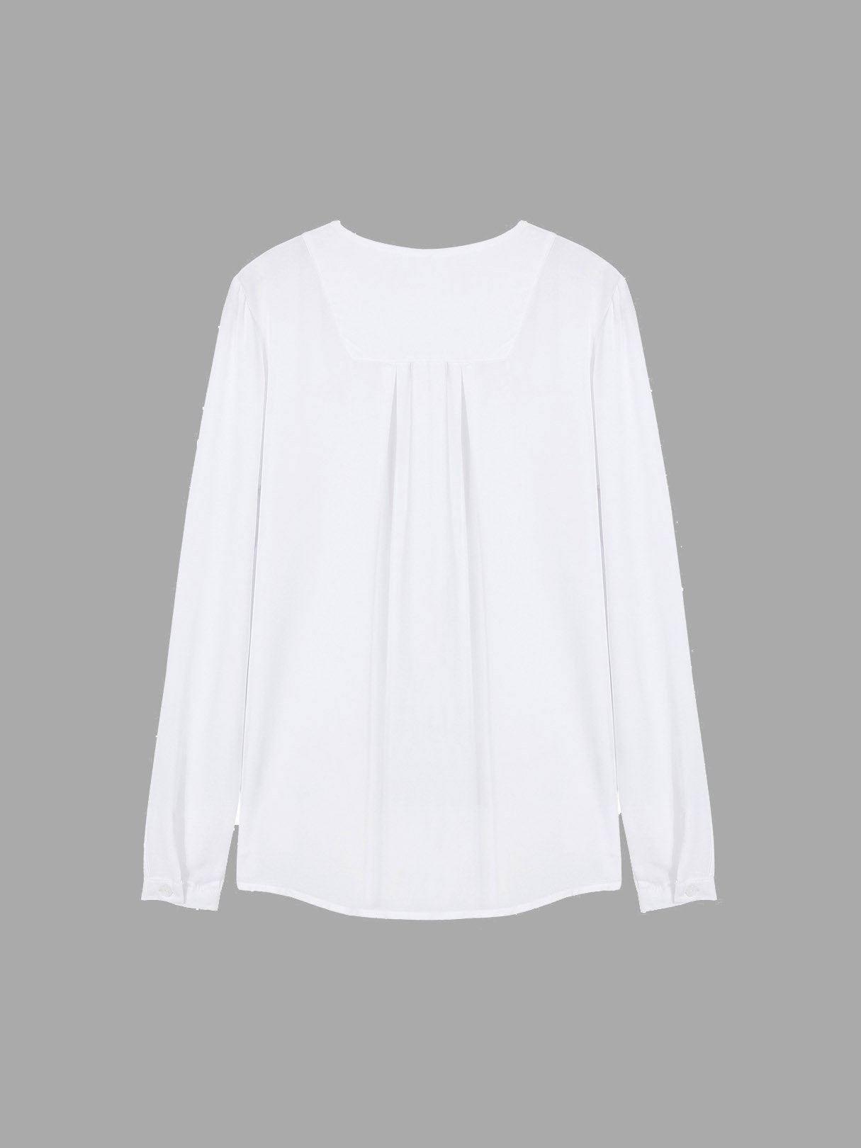 NEW FEELING Womens White Blouses