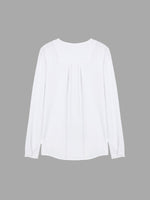 NEW FEELING Womens White Blouses