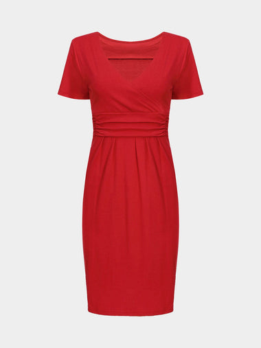 Wholesale Wrap Red Sexy Dresses