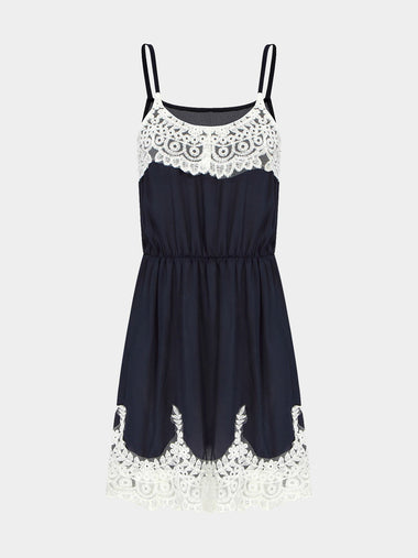 Wholesale Lace Blue Sexy Dresses