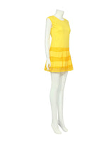 OEM Ladies Yellow Casual Dresses