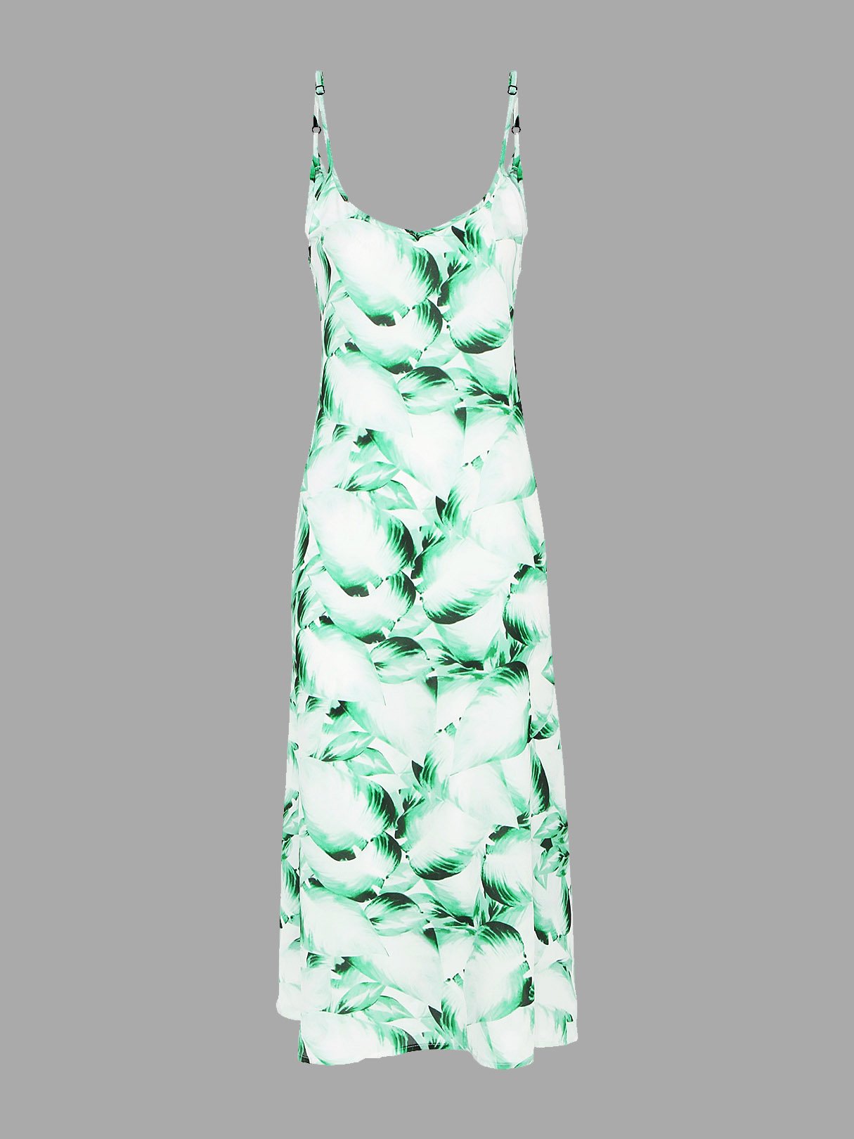 Wholesale Green Spaghetti Strap Backless Maxi Dresses