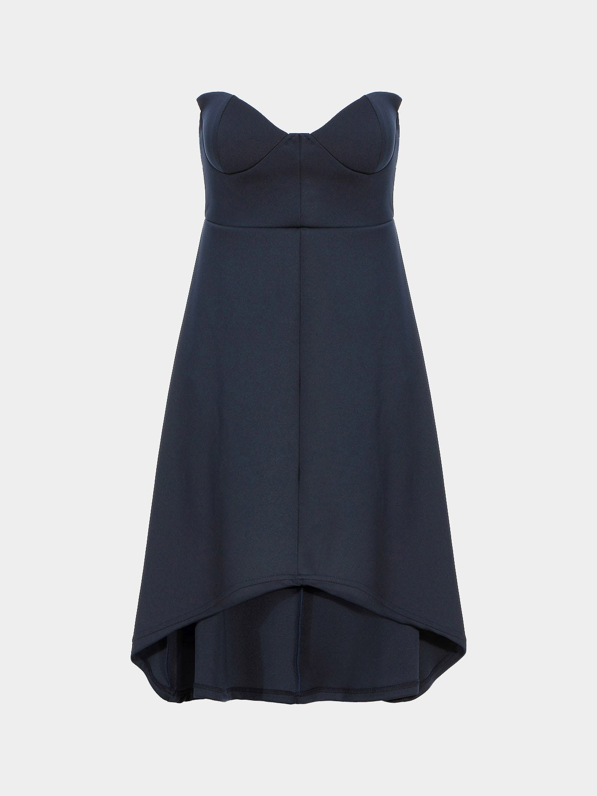 Wholesale Blue Sexy Indigo Strapless Full Dress
