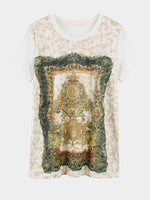 Wholesale T-Shirt With Totem Print