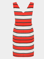 NEW FEELING Womens Striped Mini Dresses